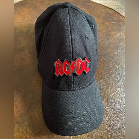 Bio Domes Headgear | Accessories | Acdc 206 Metal Logo Fitted Hat ...